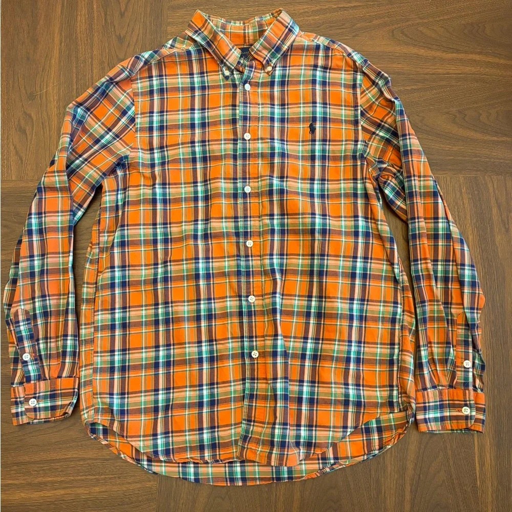Ralph Lauren Plaid Long Sleeve Button Down